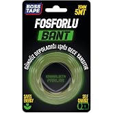 Boss Tape Fosforlu Bant, 15mm x 5mt Boyut, Yesil