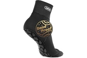 ‎CAPAS CAPAS Waterproof Neoprene Socks 2mm Beach Volleyball Sandproof Socks Wetsuit Snorkel Socks Keep Warm for Men Women