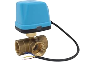 OemClima vanne 3 Voies motorisée 220v electrovanne motorisée 220v vanne a Bille 1/2 3/4 1 1-1/4 1-1/2 Pouce (DN25 1 Pouce)
