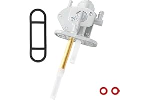 SOAJEE Gas Tank Fuel Petcock Valve Compatible with Kawasaki Ninja 250R 500 500R 900R EX250 EX500 ZX900A Vulcan 750 800 EN500 VN750 VN800 Zephyr 550 ZR550 ZR750 KL650 KLR650 KFX80 KFX50 ZR400 ZRX1200