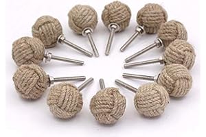 ROORKEE INSTRUMENTS (INDIA) A NAUTICAL REPRODUCTION HOUSE RII Lot de 12 poignées de porte en corde de jute décorative rustique torsadée pour tiroir de meubles, armoires, placards, tiroirs, 3,2 cm