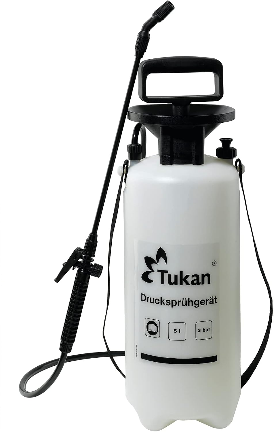 Tukan Pulverizador a presión 5 litros | Pulverizador de jardín para protección de Plantas | Capacidad de 5 L | Botella de Spray para Plantas | Pulverización eficiente para hogar y jardín