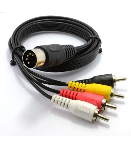 DIN-Audiokabel DIN 5-Pins Male - 3,5 mm Male - Vernikkeld - Nedis Shop