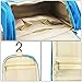 Hanging Toiletry Bag, JTDEAL Premium Cosmetic Bag MakeupKit Water Resistant Shower Wash Bags, Portable Travel Kit Organizer for Travel Accessories/Bathroom Storage with Hanging Hook (Sky Blue)