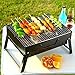 Produktbild Tragbare Mini Falten Dicken, Holzkohle Grill BBQ Party Hot   HNAA