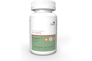 VITA THRIVE VitaThrive® Seaweed Kelp Knotted Wrack (Ascophyllum nodosum) Providing Iodine 500mg - 90 Capsules