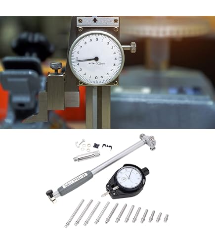 Produktbild von Oniissy Messuhr-Kontaktrolle M2,5 – 2 Stück, Edelstahl, 10 Mm Rollen-Ø, Für Digitale & Mechanische Messuhren – Kratzfrei & Präzise