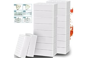 ‎YEAHWHEE Schmutzradierer Schwamm, Putzschwamm Radierschwamm 32 Stück Zauberschwamm Weiß Wandradierer, 2X Plus Stärke Reinigungsschwamm Wunderschwamm Magic Sponge Eraser für Haushalt, Küche, Wand 11x7x2CM