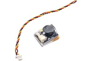 ICQUANZX RC Signalverlust Summer Tracker, LED Licht Finder 110dB Beep Summer Alarm Alarm mit Batterie verloren Drohnen Alarm 110dB Tracker für BF & CF Flight Controller RC Drone
