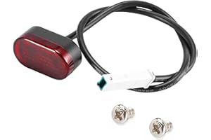 Yungeln Luz de Cola Trasera Luz de Freno Luz Trasera para Xiaomi 1S/M365/Pro Accesorio de Pieza de Repuesto para Scooter eléctrico