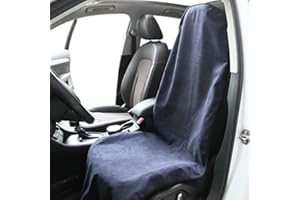 SOBONITO Auto-Sitzbezüge Vordersitze,Fahrersitz Schonbezug für Werkstatt Arbeit Sport usw,Autositz-Auflage Universal(Soft Towel)