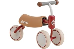 kidpop Bee Baby Balance Bike Toddler for 1 Year Old Kids Ride On Toys First Birthday Gift Toddler First Bike (Red)