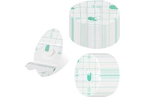 CATOR 100 Pieces Autocollants D'oreille, Autocollants Oreilles étanches de Bébé, Protection Bouchon Oreille Piscine Enfant, Transparents Ultra Fins Protège Oreilles pour Natation, Douche, Surf