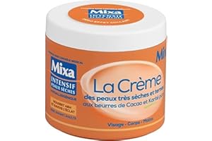 Mixa Intensywna Skóra sucha - Bardzo sucha i matowa Krem do skóry - Wielozadaniowy - Twarz, Ciało, Ręce, Stopy - Odżywia Blask - Szybka penetracja - Hipoalergiczna - Doniczka 400 ml?