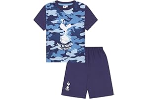 Tottenham Hotspur Boys Football Club Camouflage Short Spurs Pyjama Set