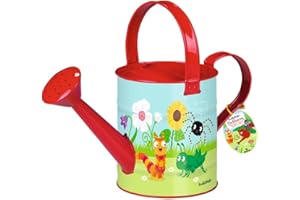 MOSES Moïse. Arrosoir en forme de scarabée rampant — Outil de jardin d'une capacité de 1,5 litre, petit arrosoir pour enfants au design coloré, lot de 1