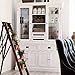 Produktbild Pharao24 Küchenbuffet in Weiß skandinavischer Landhausstil