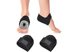 BOHRMA 1 Pair Talonnette Epine Calcaneenne Protege Talon Chaussures Protège Talon Silicone Semelle Epine Calcaneenne Pour Homme et Femme Protection Anti Douleur du Talon (L 40-46) (L)