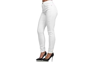 Tazzio Jeans Damen High Waist Denim Slim Skinny Fit Jeanshose Stretch Hose F107