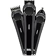 Morphy Richards Kingsman Elite 3-in-1 Multipurpose Trimmer for Men | Grooming Kit: Shaver, Nose & Ear Trimmer | USB Rechargeable | Stainless Steel Blades | Quick Charge | 2-Yr Warranty | Gift for Him
