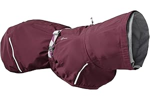 Hurtta Mudventure Eco Cappottino per cani, melanzana, 61 cm