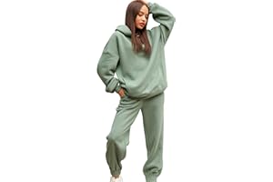 Ensemble Jogging Femme Tracksuit Women Set Loungewear Tenue Essemble Jogging Femme Survêtement Sport Femme Grande Taille Sportwear Femme Survêtements Sweat Suit Vêtement Détente Femme Oversize Chaud