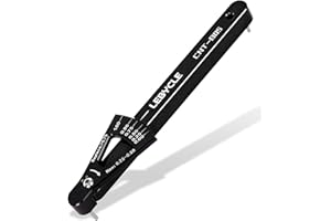 Mimoke Jauge de chaîne de vélo Usure Règle de mesure d'usure de la chaîne de vélo de route Outil d'inspection extensible