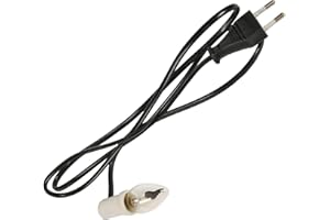 Rossi Rosa Portalampada con Lampadina Effetto Fiamma 220V