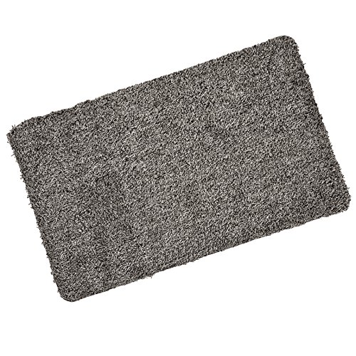 Absorbent Barrier Floor Door Mat Cotton Non-Slip Rubber Backing Stone 70x45 Centimeter