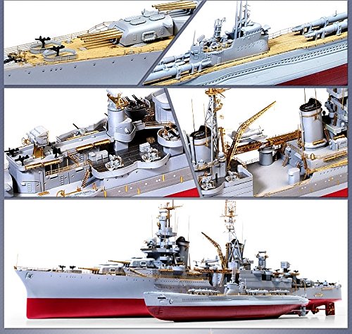 Academy USS Indianapolis (CA-35) & IJN I-58 Submarine Premium Edition - 1:350 Plastic Kit