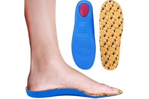 ‎AILAKA Ailaka Kinder orthotische athletische elastische stoßdämpfende Einlegesohlen, bequeme Fußgewölbe Unterstützung Sport Einlagen für das Laufen Gehen