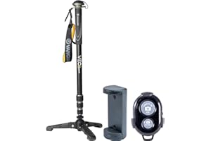 Vanguard Veo 2S AM-234TR - Monopode Pied rétractable en Aluminium
