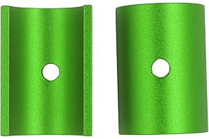 BNVB Adaptateur de Potence de vélo,Guidon réducteur de Tige 31,8 mm à 25,4 mm en Alliage d'aluminium, adapteur, entretoises, Feuille de Conversion pour Guidon de VTT