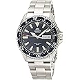 ORIENT RA-AA0002L Men's Kamasu Stainless Steel Blue Bezel Blue Dial Automatic Dive Watch, Self-winding,Dive Watch