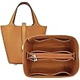 Hermes Picotin 26 Brown Bag Organizer Liner Storage Insert Portable Makeup Bag