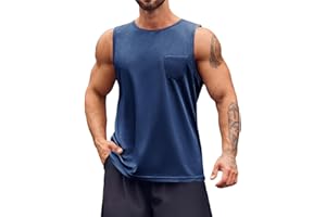 Runcati Tank Top Herren Ärmelloses Männer T-Shirt Sport Training Fitness Muskelshirt Bodybuilding Mode Tops