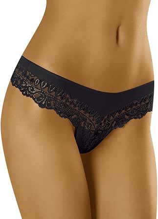 Wolbar Damen-Shorts Unterhose – Baumwoll-Spitze, Niedriger Bund, Bequemer Full Fit