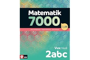 Matematik 7000 nivå 2abc Vux