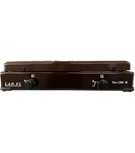 Fornello Gas Portatile 2 Fuochi Da Campeggio 4,4 KW | Accensione Automatica, Compatto, Kit Completo