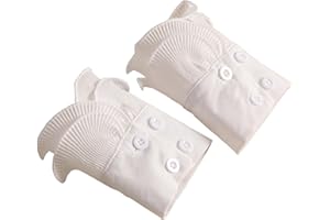 SUZALA Abnehmbare Handgelenk Manschetten Falsche Ärmel für Frauen Damen Teens