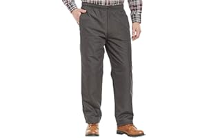 Chums | Men's | Fleece-Lined Elasticated Thermal Trousers | Adjustable Drawcord & Comfort Waist | Versatile for Work, Leisure, Indoor & Outdoor Activities |