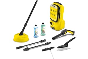 Kärcher Pressure Washer K 2 Compact Car & Home, pressure: 110 bar, flow rate: 360l/h, area: 20m²/h, water filter, weight: 3.74kg, high-pressure hose & gun, dirt blaster, spray lance, Home & Car kit