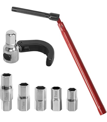Kit De 7 Clés De Plomberie - Pour Robinet, évier, Baignoire - Alliage Dur - Design Compact Pour Espaces étroits
