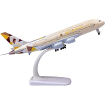 Busyflies Modello di aeroplano 16 cm Lufthansa Airbus 380 1
