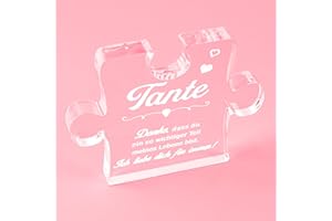 EclipseGuard Tante Geschenk, Kunststoff Puzzle, Geschenk Tante, Beste Tante Geschenk, Tante, Geburtstagsgeschenk für Tante, Geschenk Tante Geburtstag, Weihnachten Geschenke