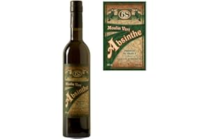‎ALANDIA Absinth Moulin Vert von ALANDIA | Original Rezeptur aus Frankreich | 68% Vol. | Premium Qualität mit Weinalkohol destilliert | (1x 0,5 l)