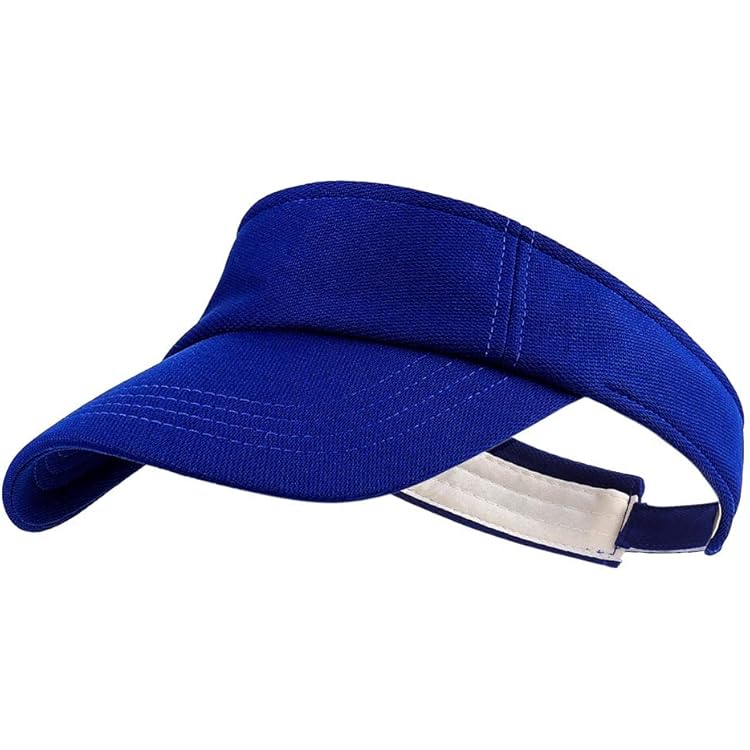 ZLYC Zomer Zonneklep Cap Print Sport Tennis Vizieren Hoed voor Vrouwen Meisjes, Lichtblauw, Eén Maat ZLYC Zomer Zonneklep Cap Print Sport Tennis Vizieren Hoed voor Vrouwen Meisjes, Lichtblauw, Eén Maat