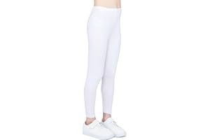 infatti Leggings en Coton pour Enfants Filles Pantalons Doux et Confortables pour Enfants entraînement décontracté Style élégant vêtements de Base Zoe