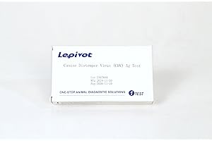 LEPIVOT Test del Cimurro Test Antigenico per Il Virus del Cimurro Canino (CDV)