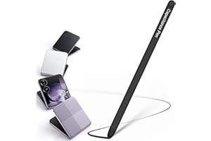 BAILI Fold7 Stylus Pen, Galaxy s Pen Pro Replacement, Stylos pour Galaxy Tab A9+, Input Pens for Galaxy Z Fold7, Compatible with Pads/Tablets/Android/iOS-Noir